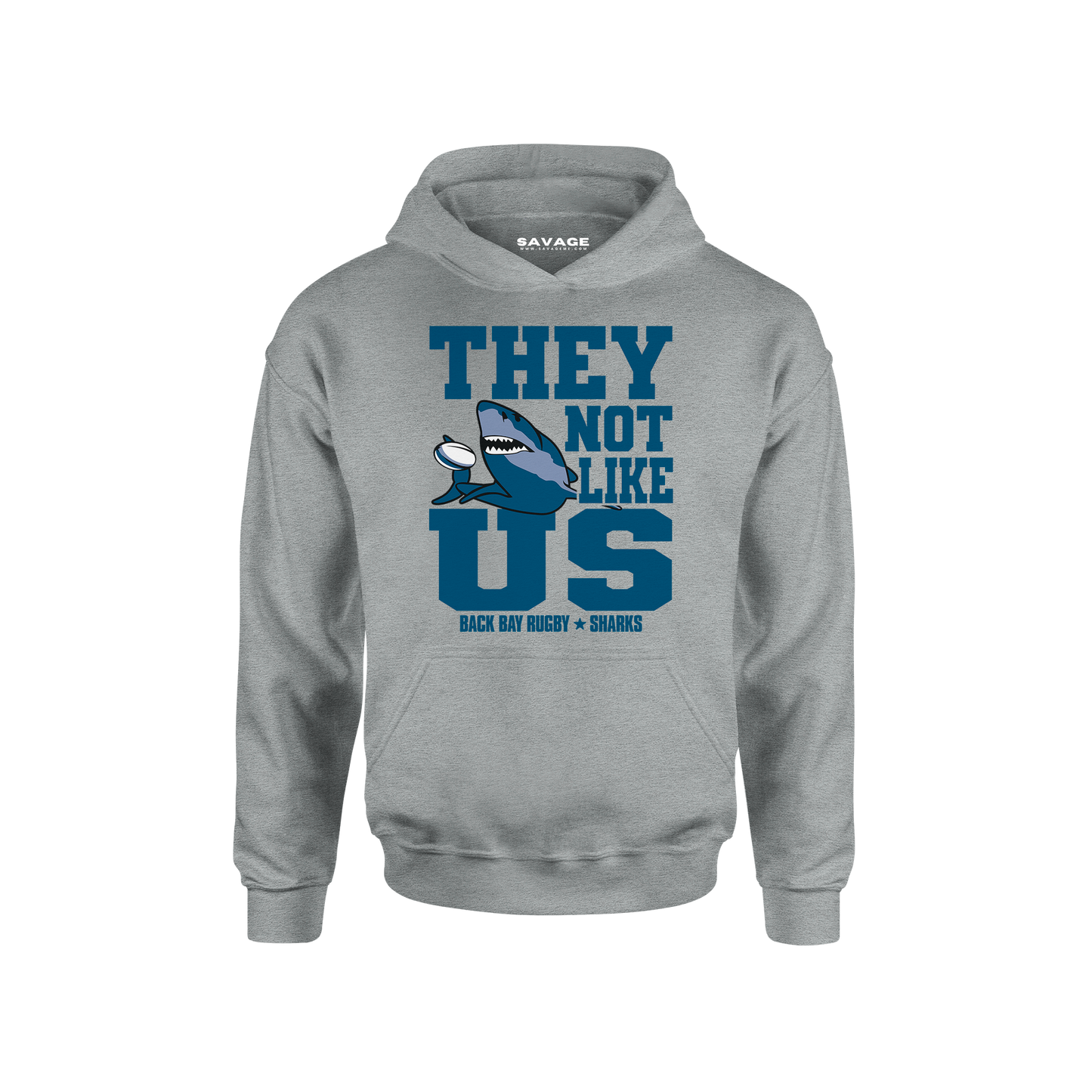 They Not Like Us Rugby Hoodie