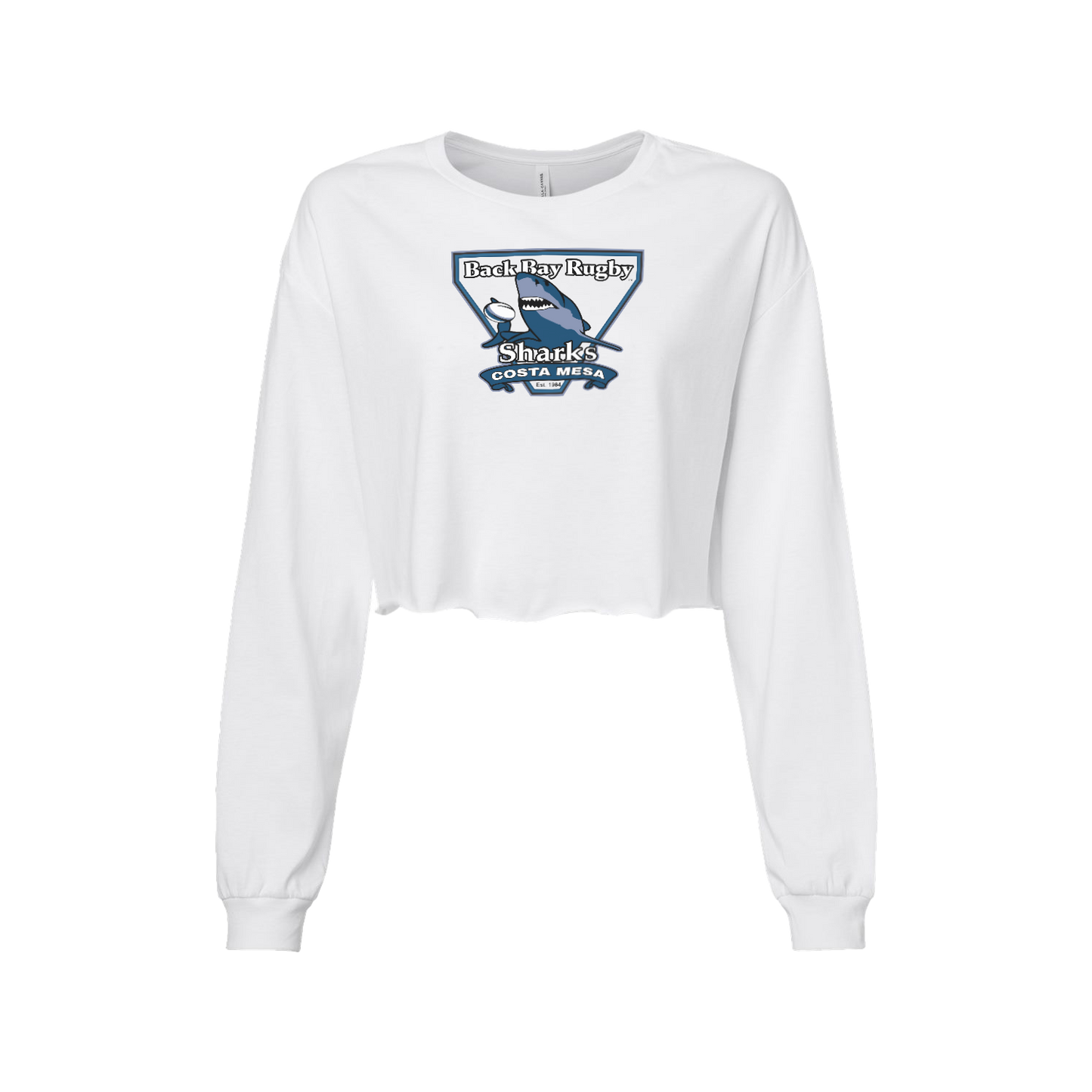 Back Bay Rugby - Crop Long Sleeve T-Shirt