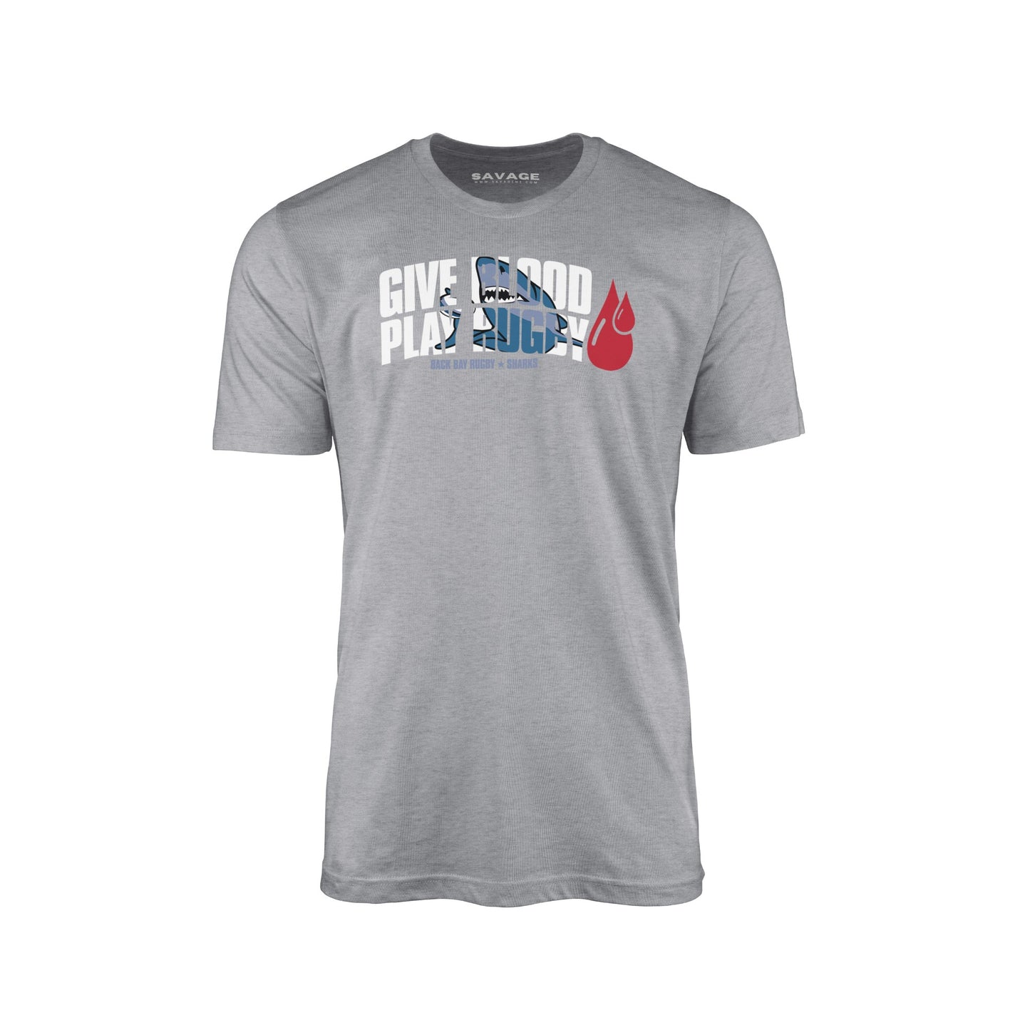 Give Blood Play Rugby T-Shirt