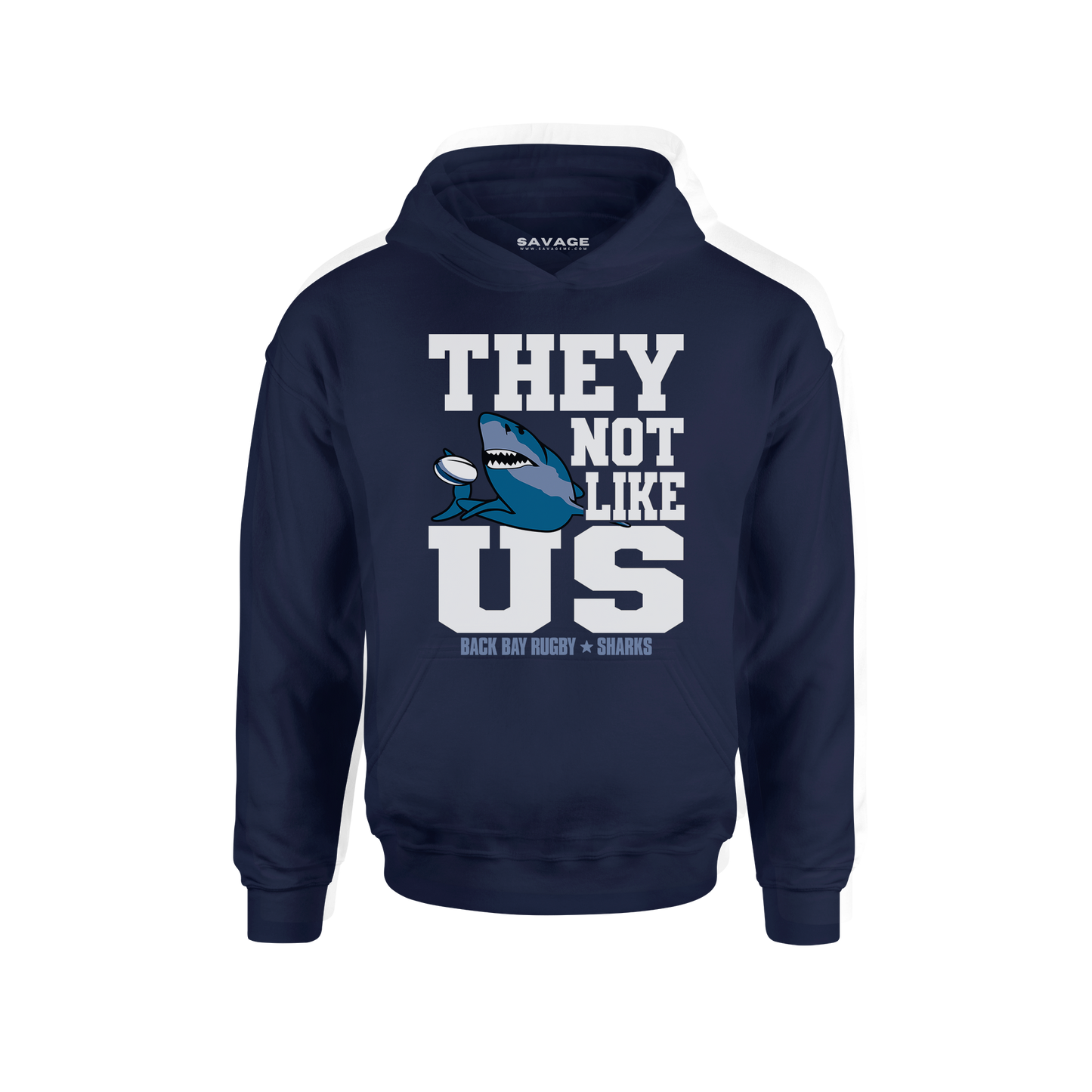 They Not Like Us Rugby Hoodie