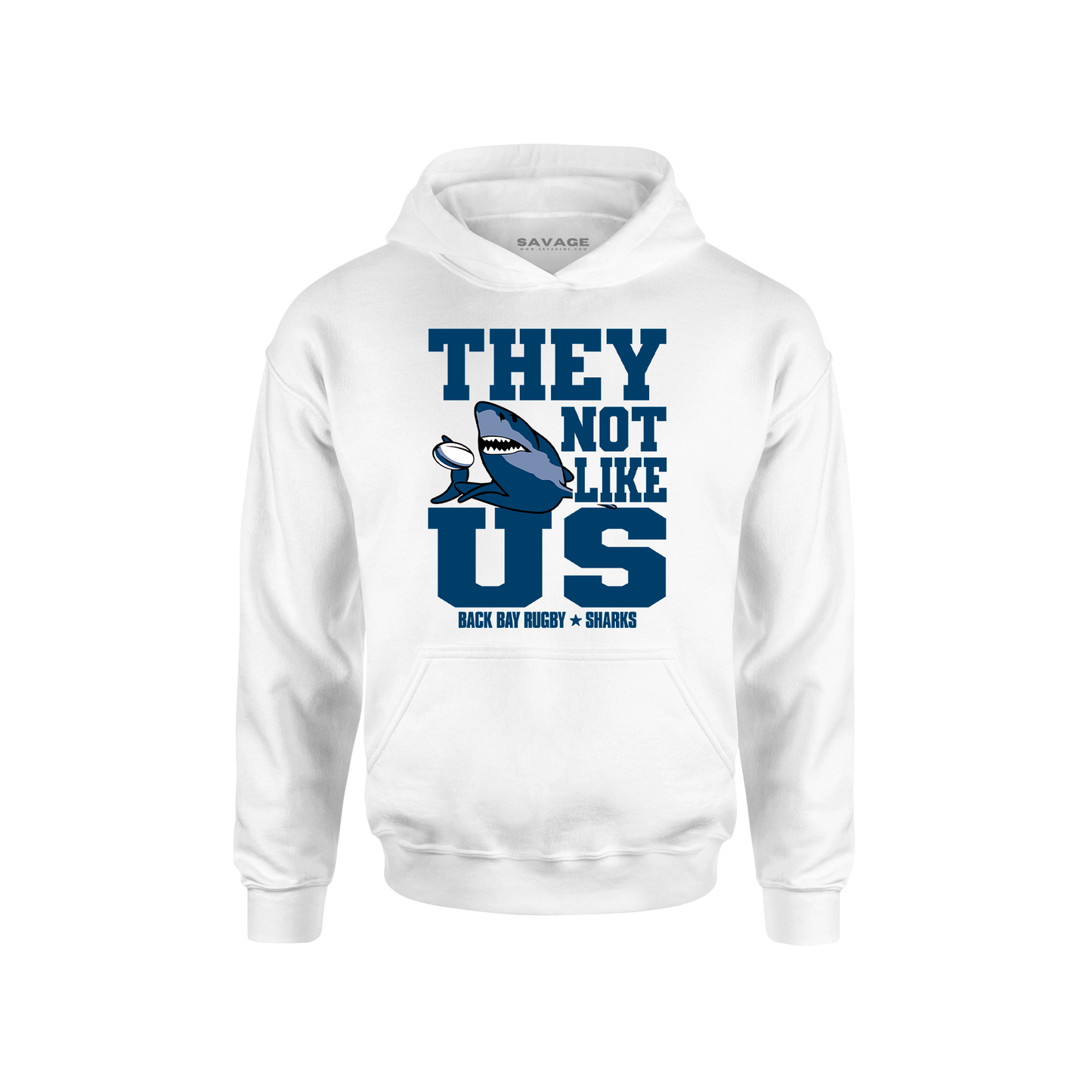 They Not Like Us Rugby Hoodie