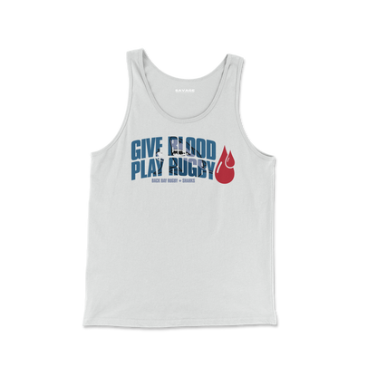 Give Blood Play Rugby Jersey Tank