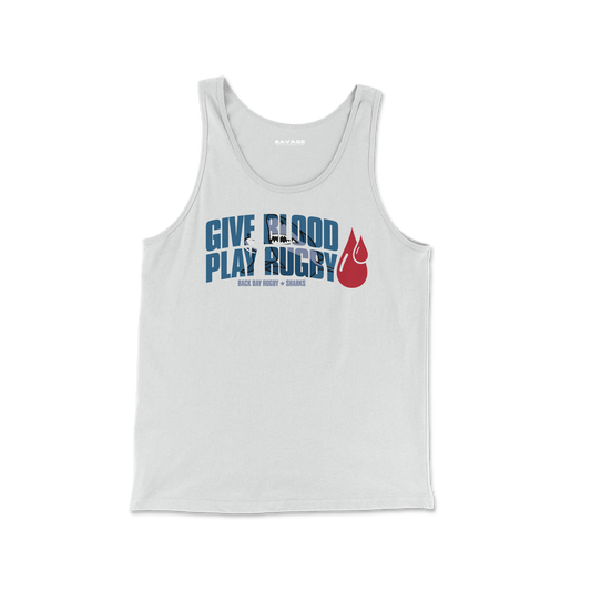 Give Blood Play Rugby Jersey Tank