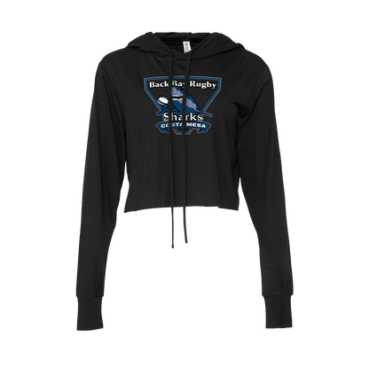 Back Bay Rugby - Crop Long Sleeve Hoodie Tee