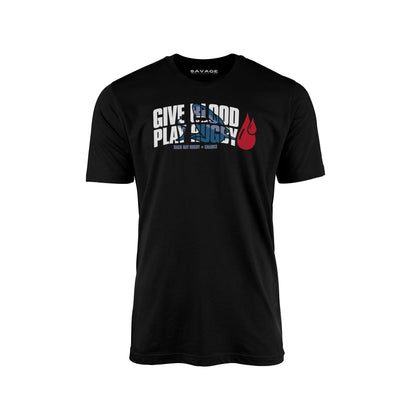 Give Blood Play Rugby T-Shirt