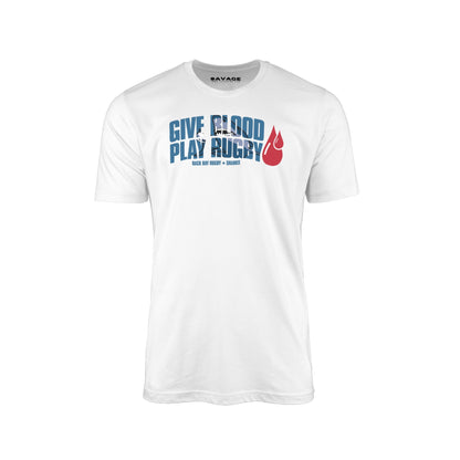 Give Blood Play Rugby T-Shirt